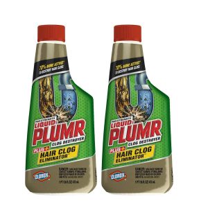 grease drain buildup clog cleaners destroyer plumr eliminator strength liquid plus pro hair