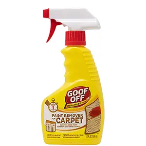 Goof Off Paint Remover Carpet Cleaner Solution