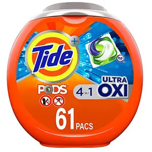 Tide PODS 4 in 1 Ultra Oxi Laundry Detergent Soap PODS
