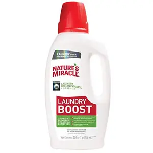 Nature's Miracle Laundry Boost 32 Ounces, Laundry Stain and Odor Removing Additive 